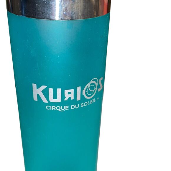 Cirque Du Soleil Water Travel Bottle Kurios Venti Premium Drinkware Push Blue - Picture 12 of 12